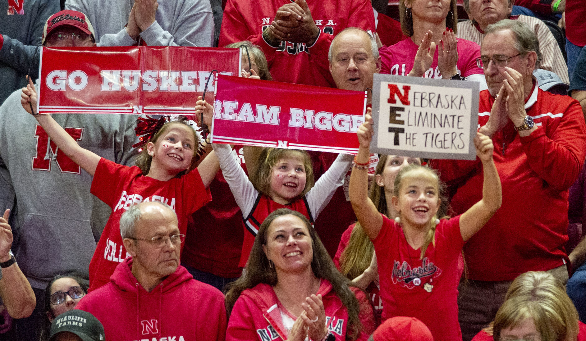Nebraska volleyball vs. Missouri, 12.7